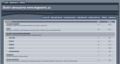 Desktop Screenshot of obrazarna.hogwarts.cz