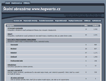 Tablet Screenshot of obrazarna.hogwarts.cz