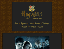 Tablet Screenshot of hogwarts.be